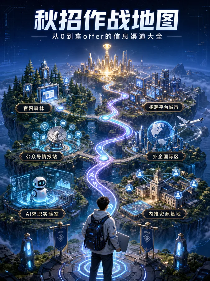 秋招作战地图